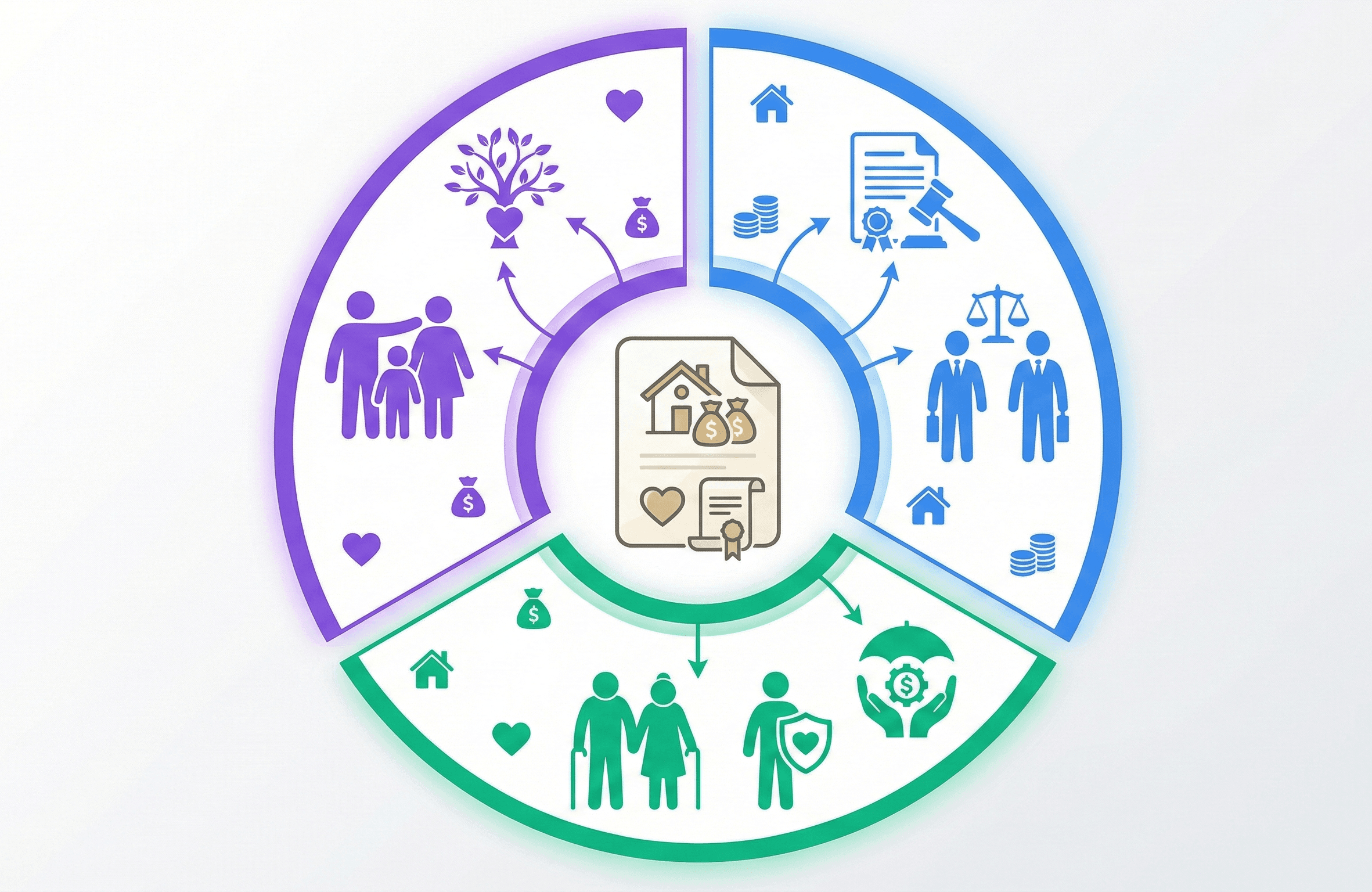 מוטבים, יורשים ושארים: המדריך המלא להבנת ההבדלים